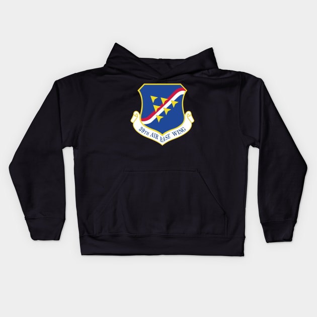 USAF - 39th Air Base Wing wo Txt Kids Hoodie by twix123844